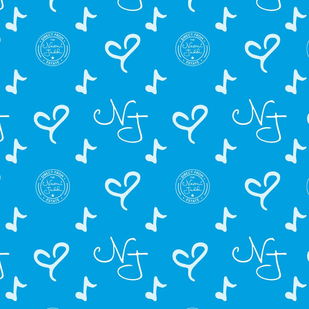 Blue Logos Tea Towel