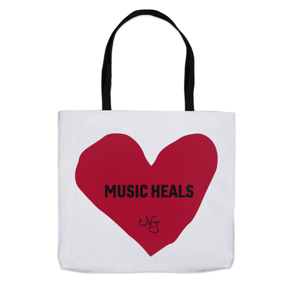 Music Heals Tote Bags